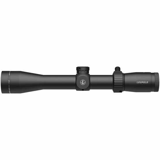 Leupold Mark 3HD riflescope with MIL DOT crosshair reticle features a 3-9x40mm zoom